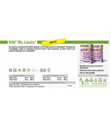 H40 SIN LIMITES BLANCO 25KG