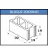 BLOQUE 40X20X20 GRIS R